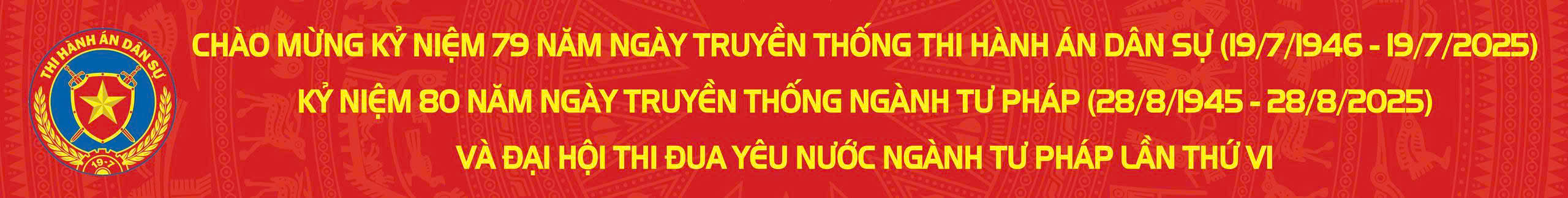 Chào mừng kỷ niệm 79 năm ngày truyền thống Thi hành án dân sự